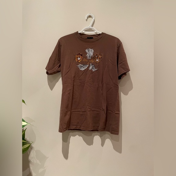 Airborne Graphic Tee (Brown) - Picture 1 of 2